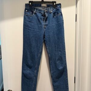 Everlane Organic Cotton Cheeky Jeans in Blue